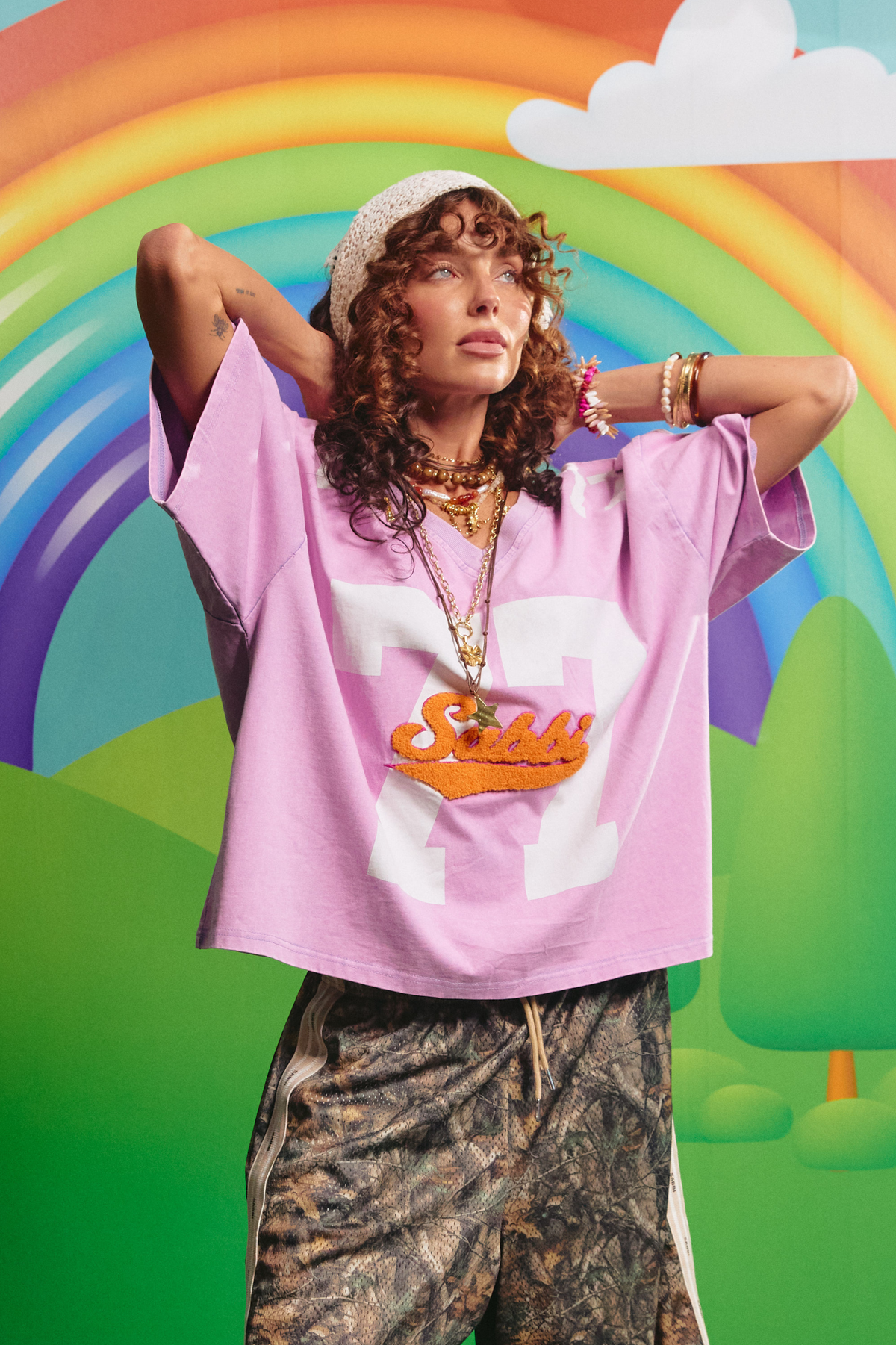 Sabbi - THE 77 TEE - PURPLE