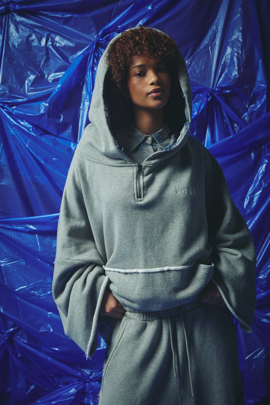 Sabbi - THE BE A KIND HUMAN HOODIE - BLUE