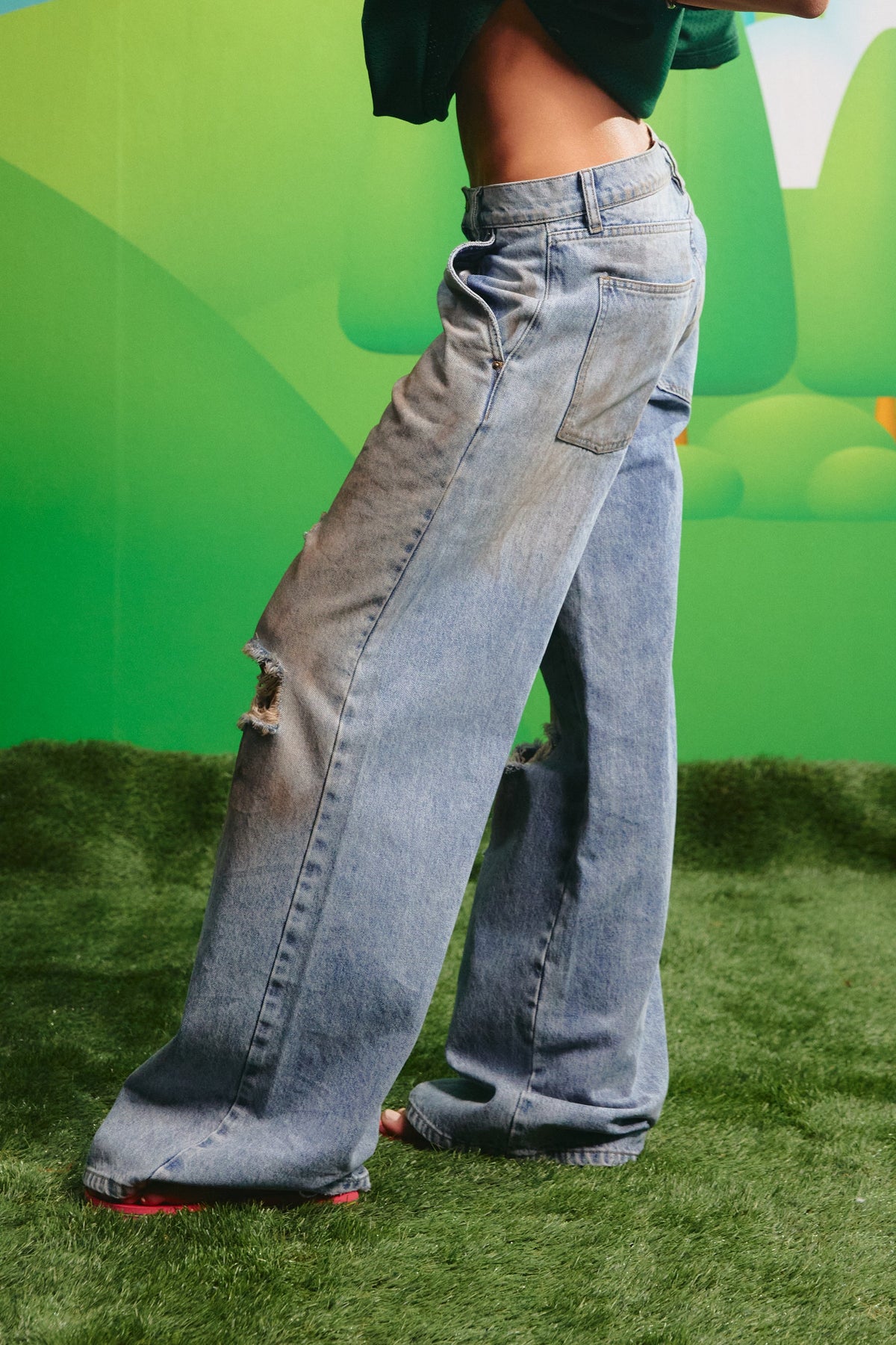 Sabbi - THE DIRTY DENIM JEANS - MID RISE