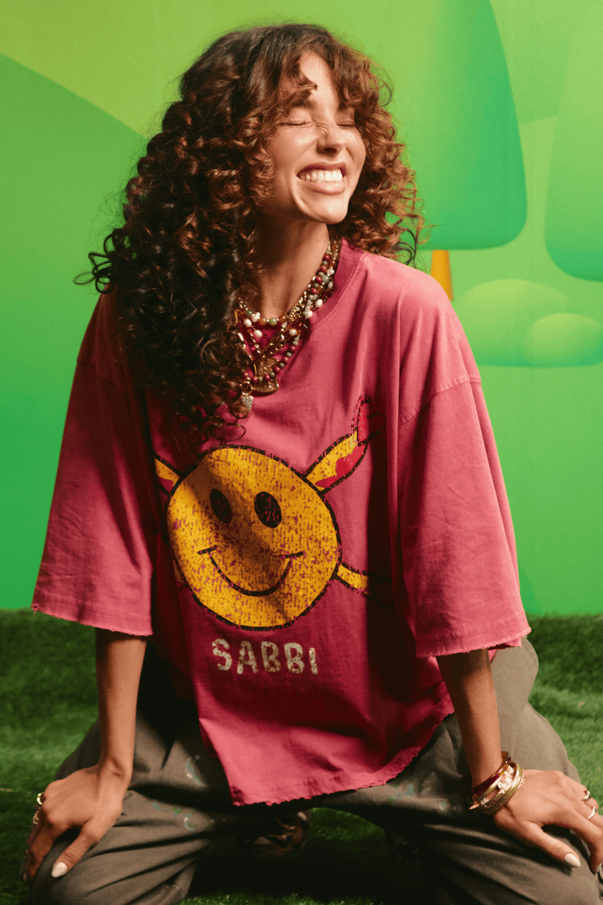 Sabbi - THE GUY SMILEY TEE