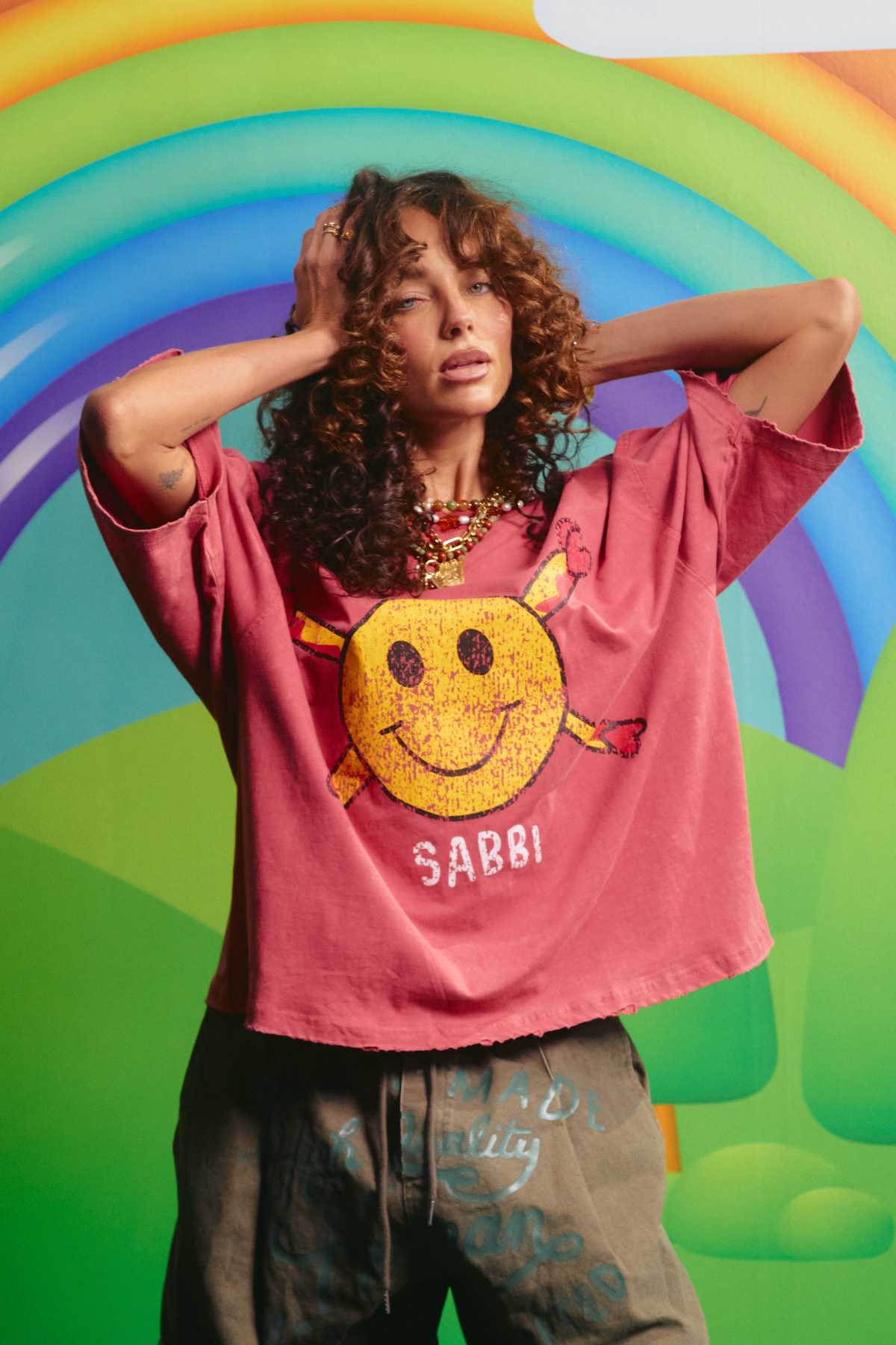 Sabbi - THE GUY SMILEY TEE