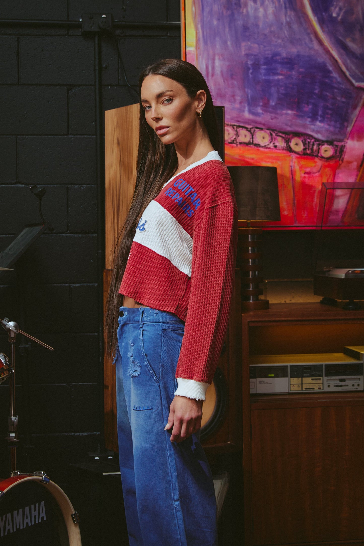 Sabbi - THE HAPPINESS TOP - MAROON