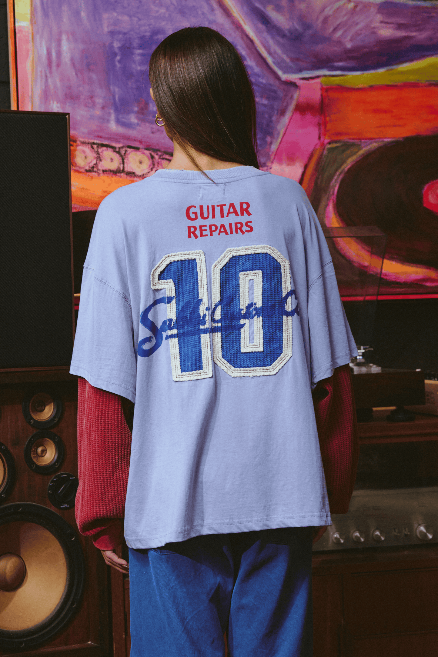 Sabbi - THE LONG SLEEVE SABBI CUSTOM TEE - LILAC