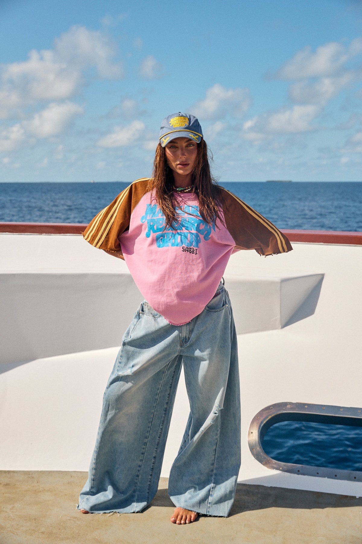 Sabbi - THE MARGIE RESEARCH GROUP TEE - PINK