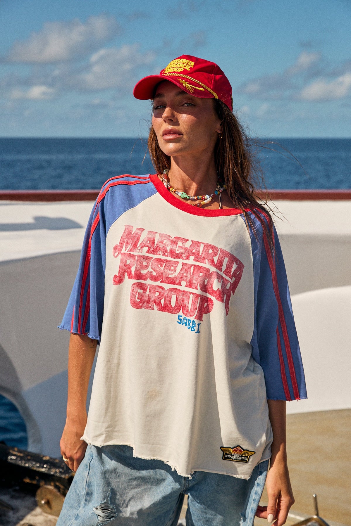 Sabbi - THE MARGIE RESEARCH GROUP TEE - ROYAL