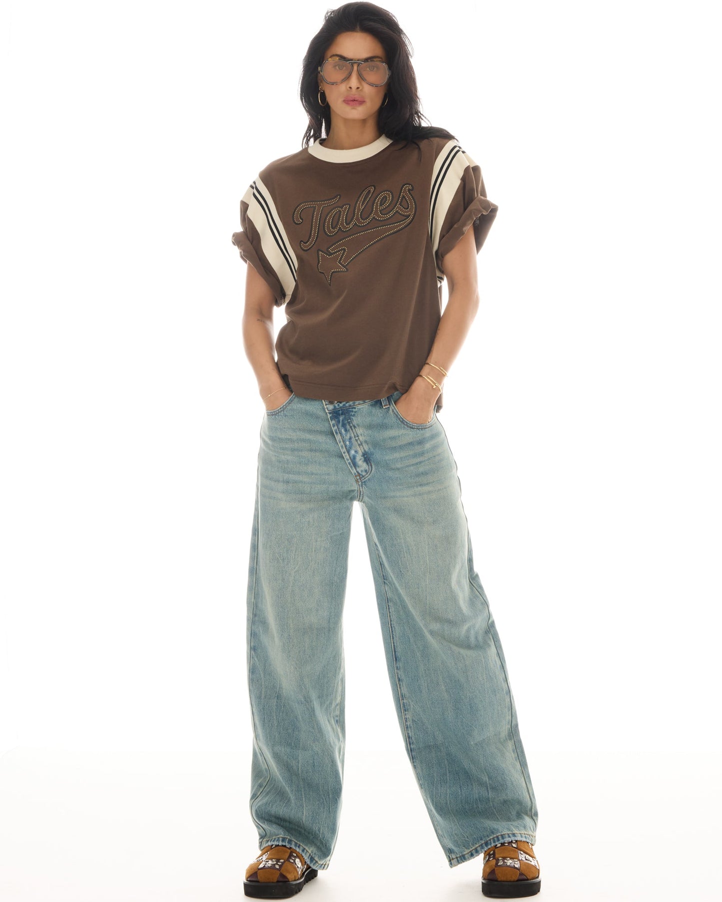 The Tales - Exaggerated Sports Studded Tales Tee