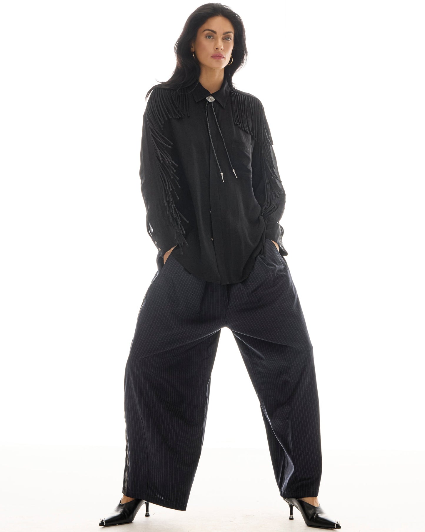 The Tales - The Harajuku Pin Stripe Tuxedo Pants