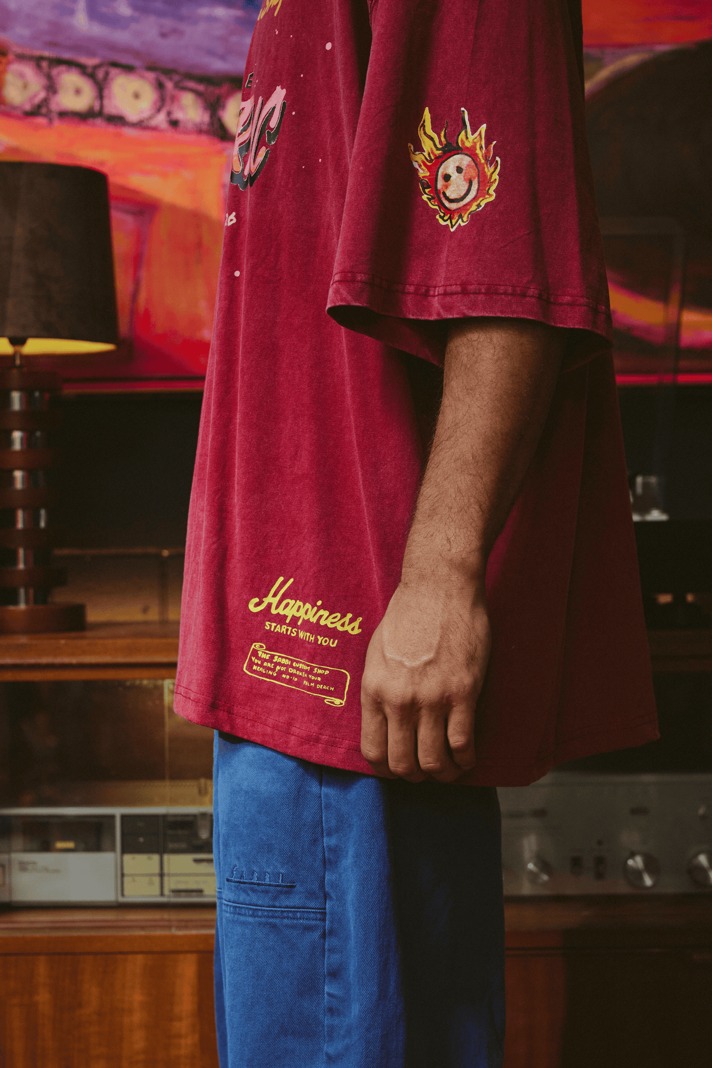 Sabbi - THE VERY OVERSIZED - YOU ARE ELECTRIC TEE