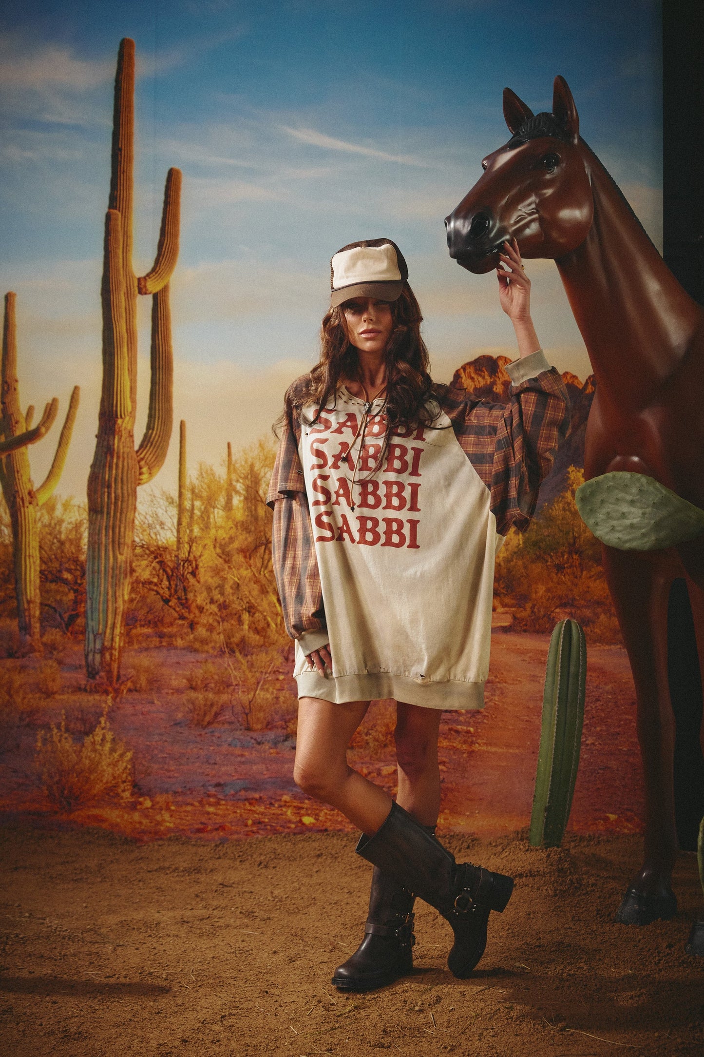 Sabbi - The Vintage Roadhouse Long Sleeve Tee