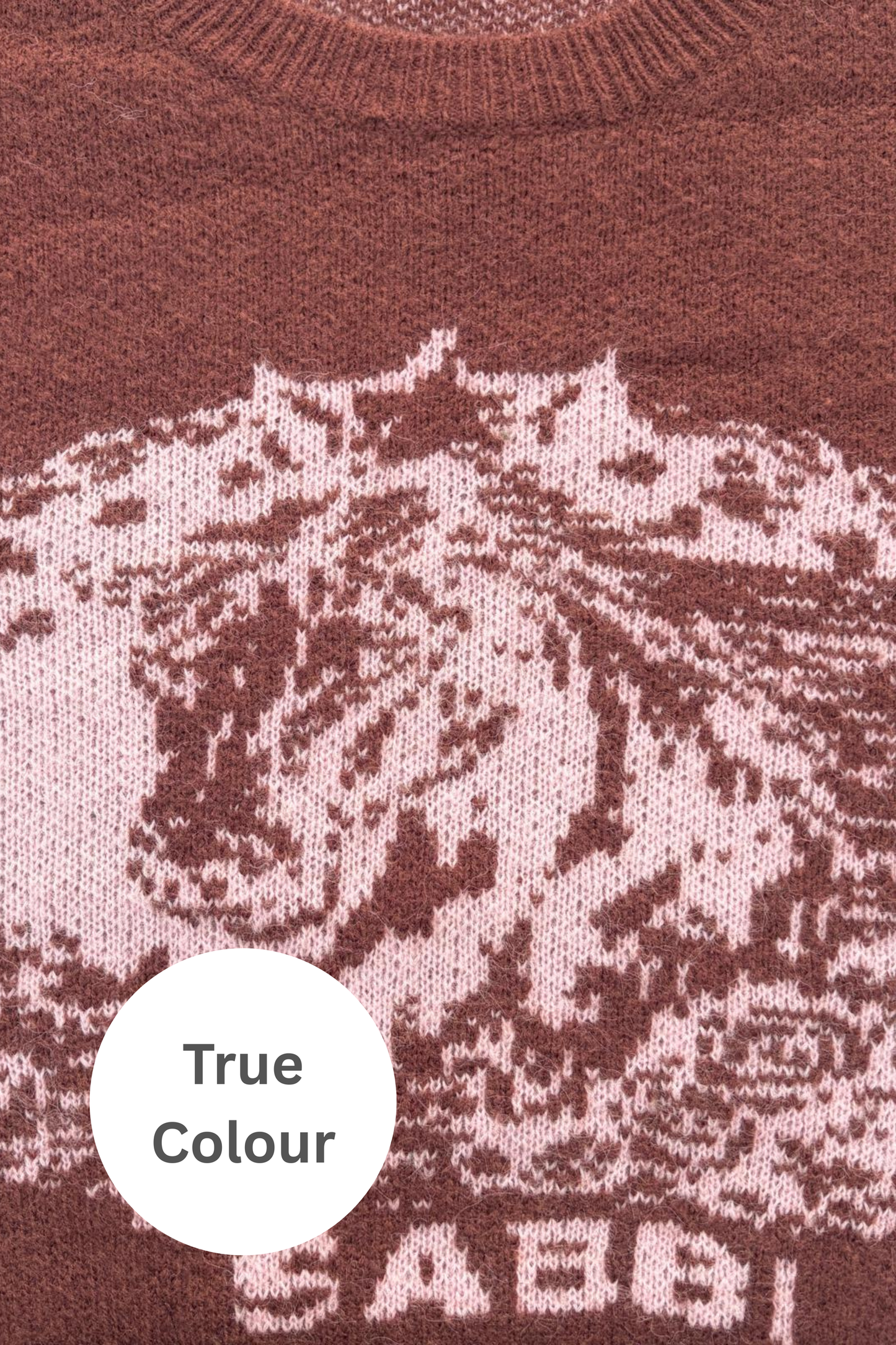 Sabbi - THE WHO THE BUCK CARES KNIT JUMPER - Dropping Weds 15/07/26 - 7pm