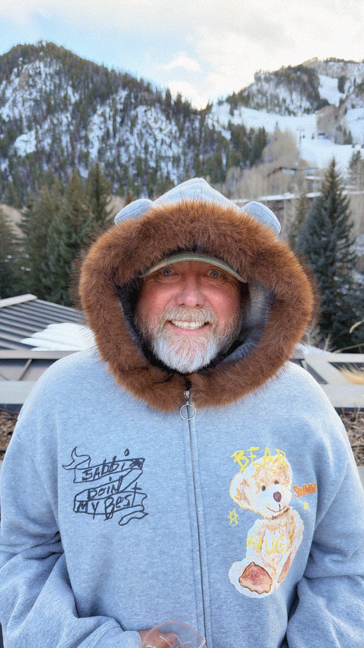 Sabbi - The Bear with Me - Zip Hoodie