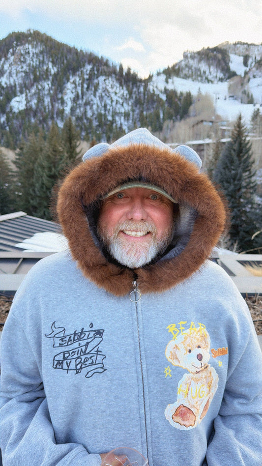 Sabbi - The Bear with Me - Zip Hoodie