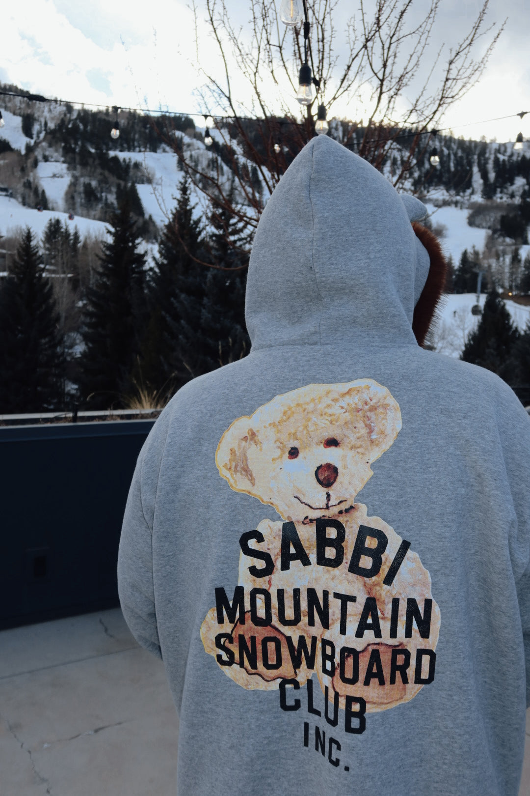 Sabbi - The Bear with Me - Zip Hoodie