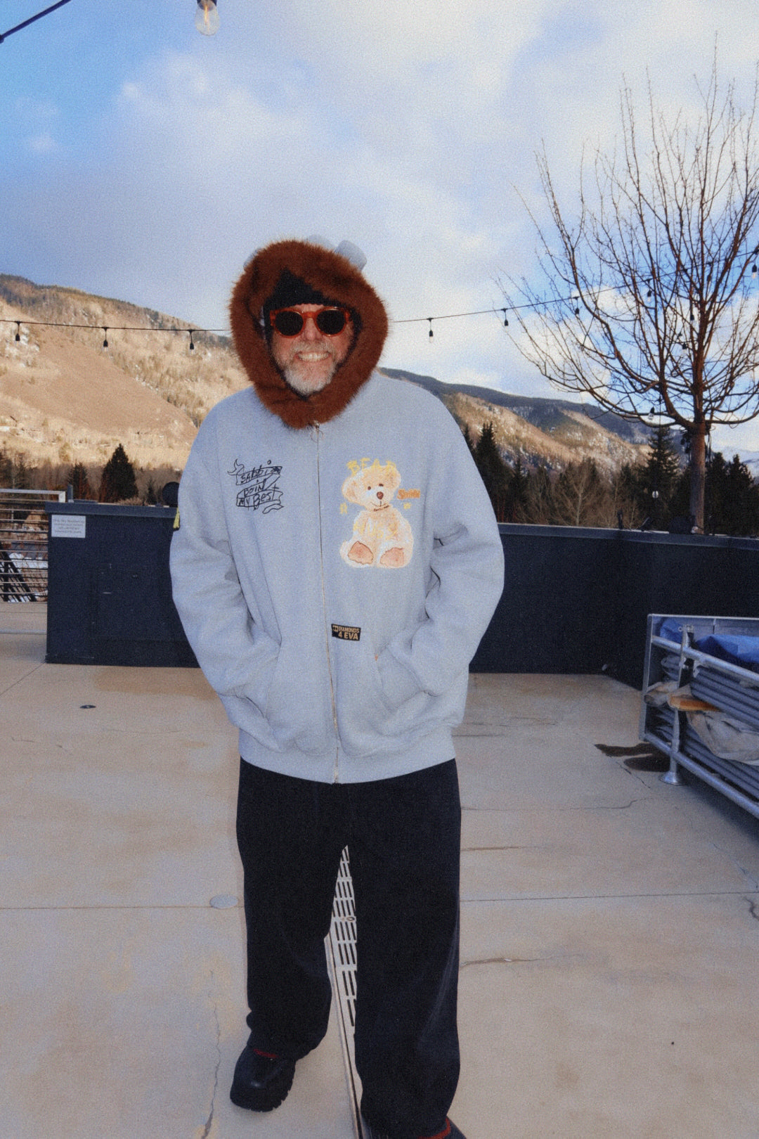 Sabbi - The Bear with Me - Zip Hoodie