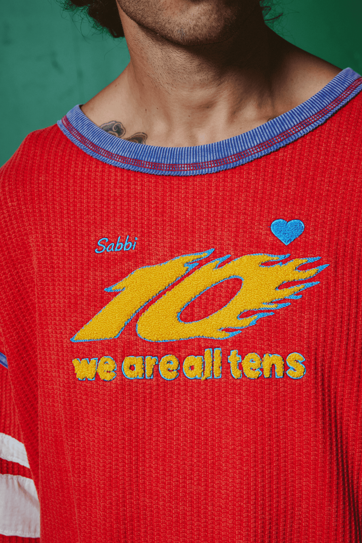 Sabbi - The Ten Energy Tee - Red