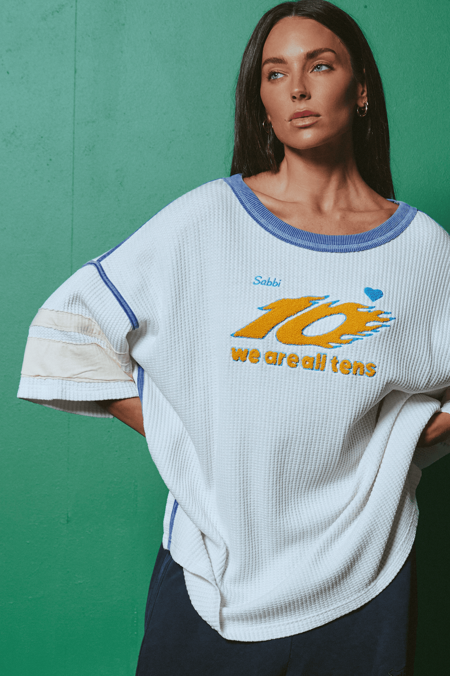 Sabbi - The Ten Energy Tee - Off White