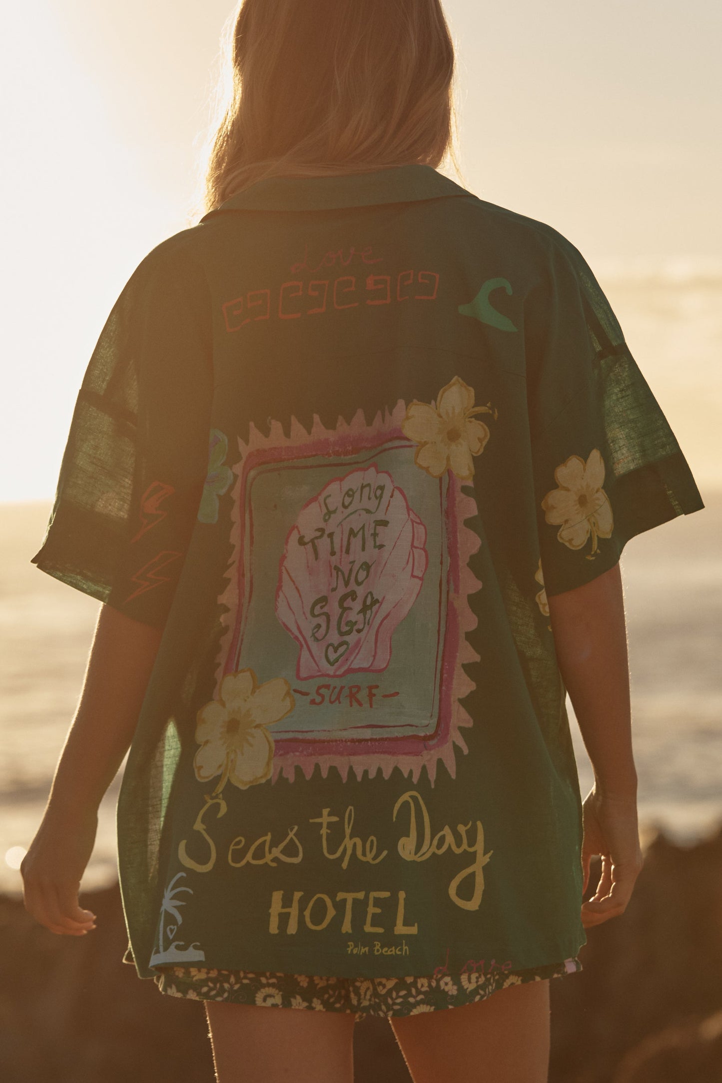 Sabbi - The Patron Shirt - Seas The Day - Green