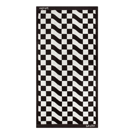 Lack Of Color - Tide Espresso - Beach Towel