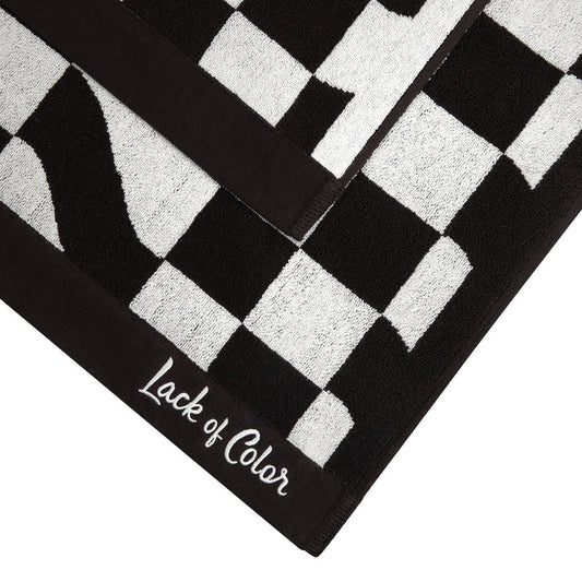 Lack Of Color - Tide Espresso - Beach Towel