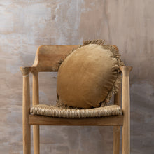 Load image into Gallery viewer, Saarde Velvet Fringed Cushion Range - Square + Lumbar + Round
