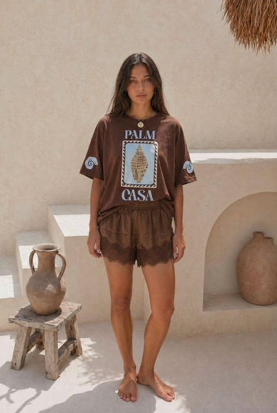 Palm Collective - Valentina Lace Shorts