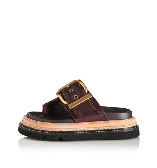 Alias Mae - Veeta - Burgundy Leather