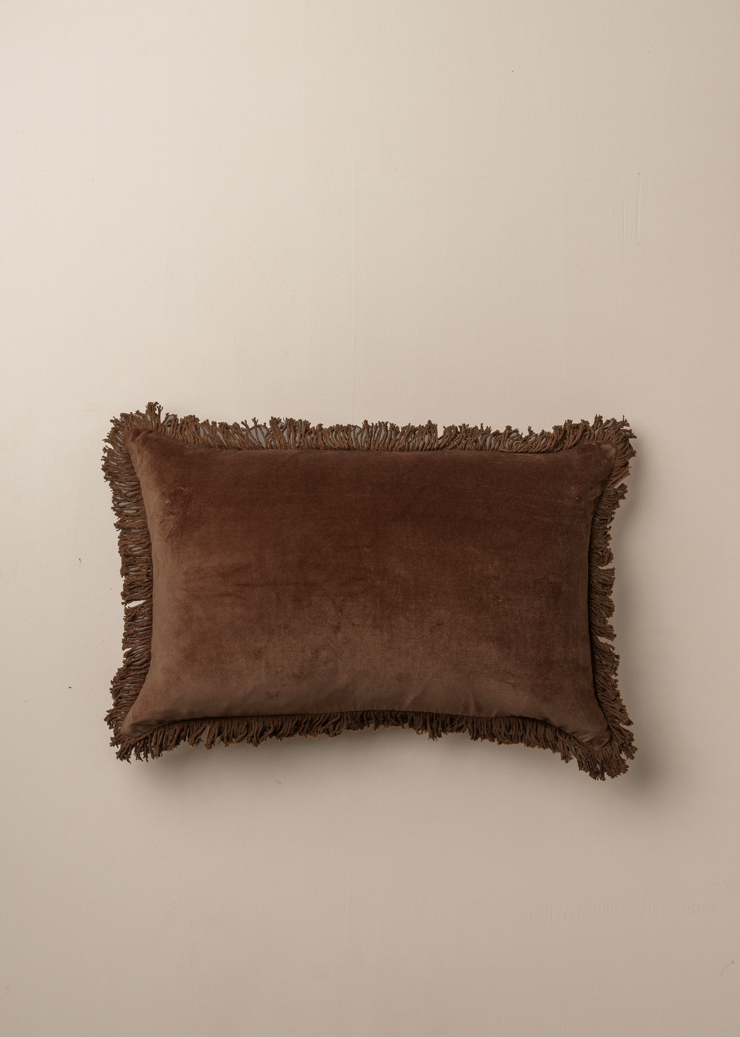 Saarde Velvet Fringed Cushion Range - Square + Lumbar + Round