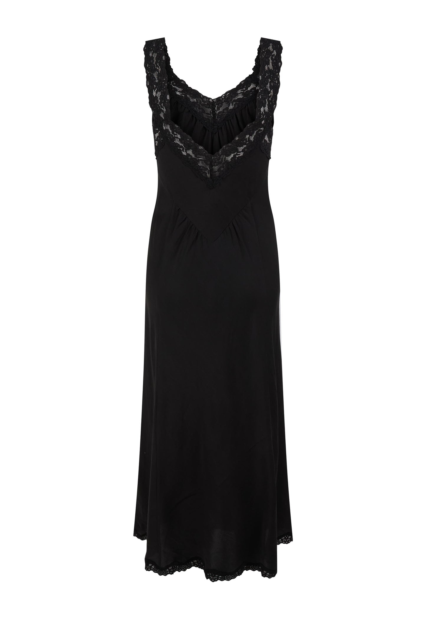 Spell - Vina Lace Slip Dress - Midnight