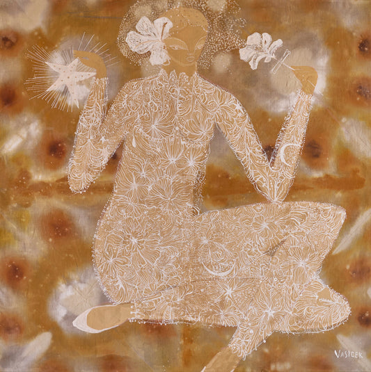 Jai Vasicek - The White Flower - Limited Edition Print