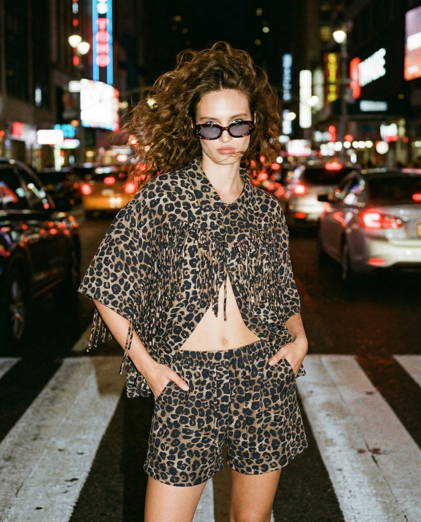 The Tales - Ibiza Animal Fringed Shirt