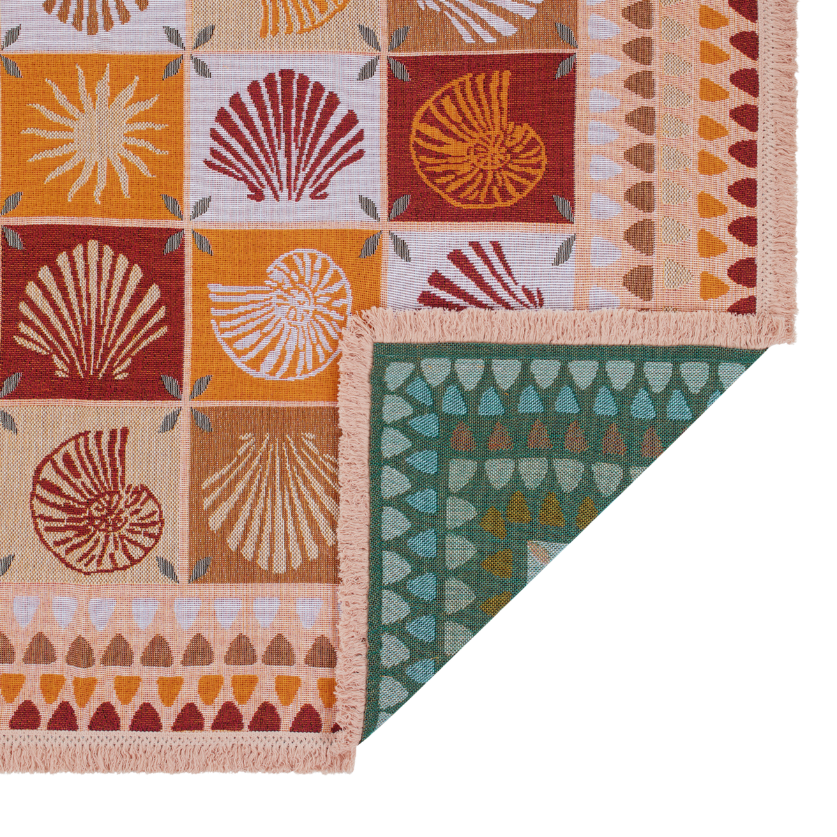 Wandering Folk - Seashell Throw - Sand