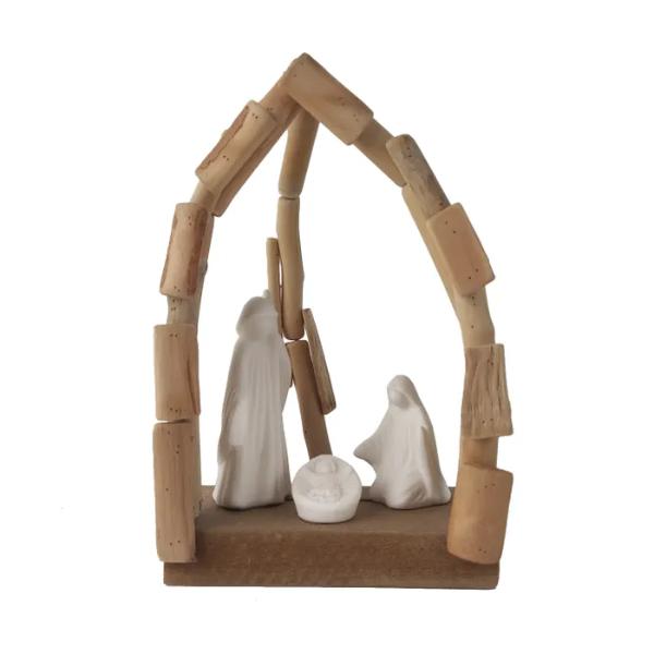 CTC - Timber Nativity Scene