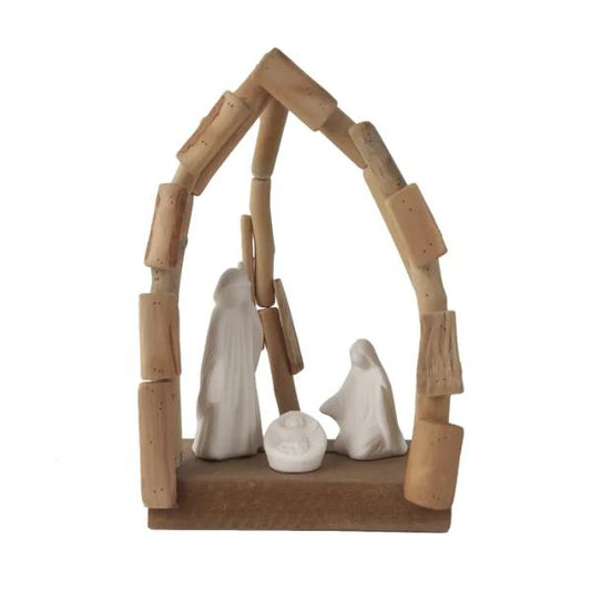 CTC - Timber Nativity Scene