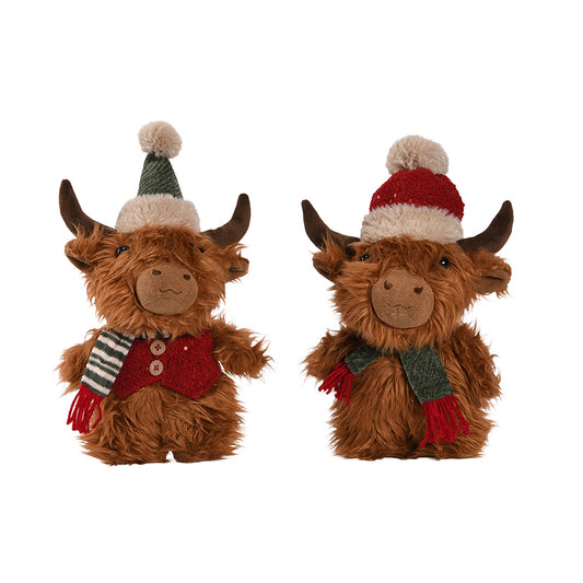 CTC - Cute Highland Cow Ornaments