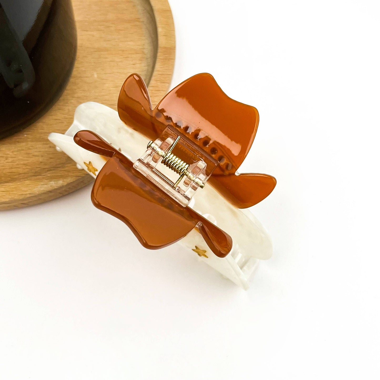 Diva - Western Cowboy Hat - Hair Claw Clip