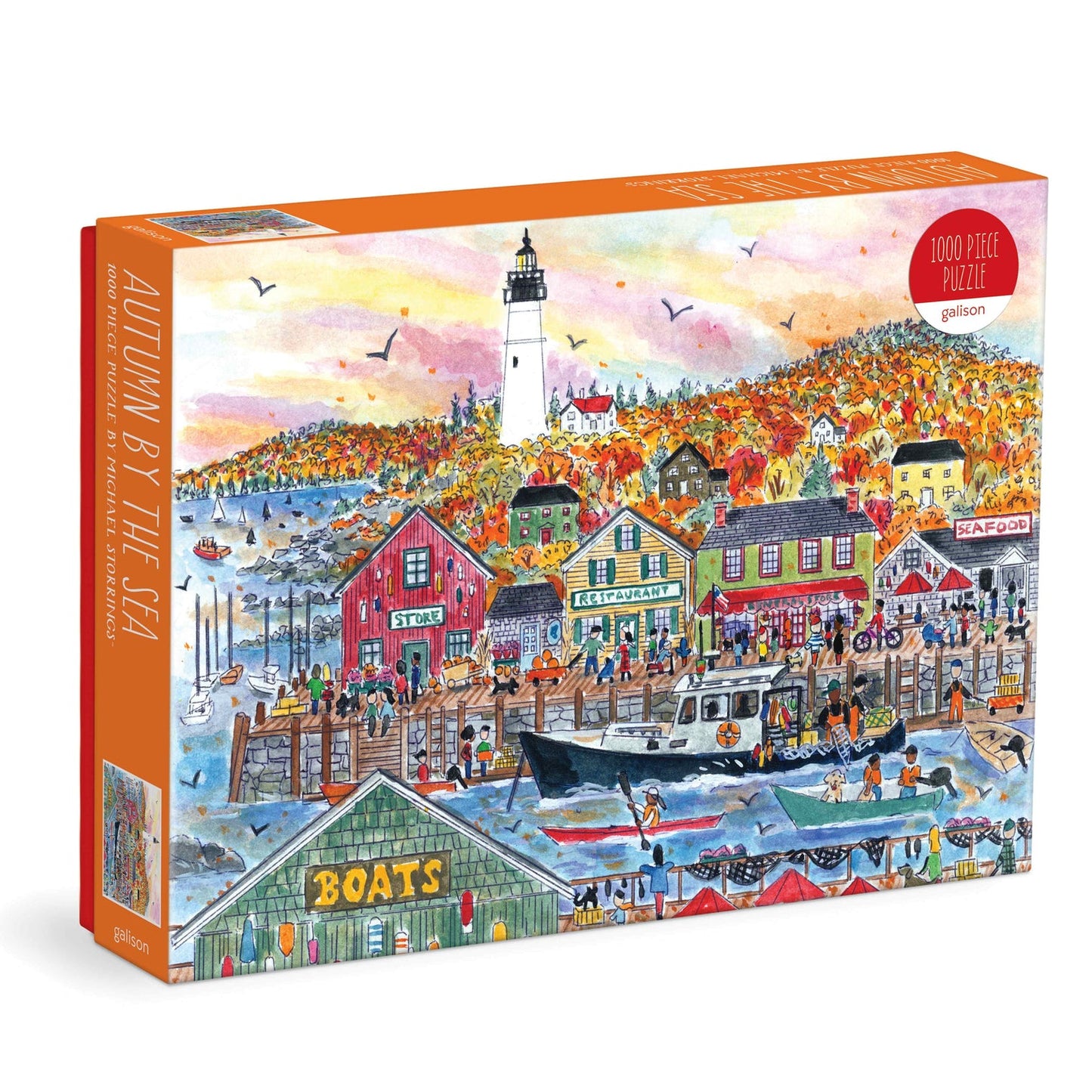 Michael Storrings - Autumn By the Sea Puzzle - 1000pc