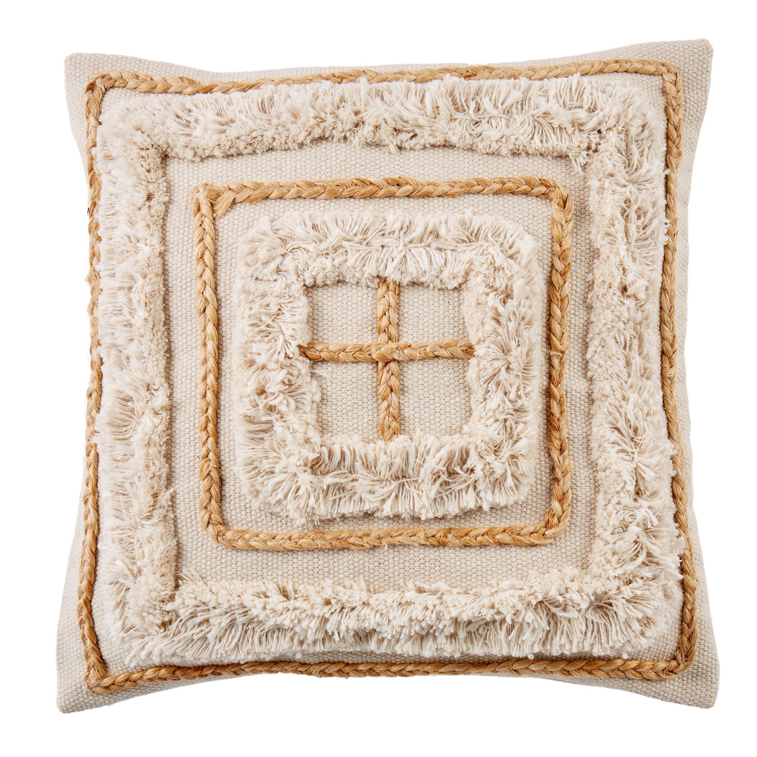 Amalfi Woven Embroidery Cushion