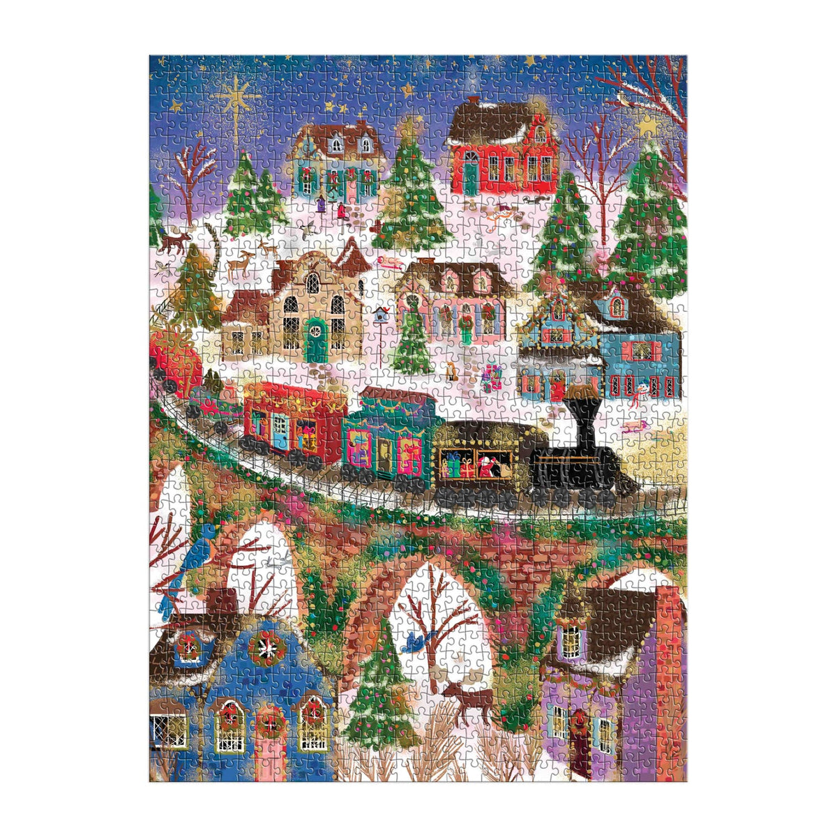 Galison - Joy Laforme - Twinkletown Express Foil Puzzle - 1000pc