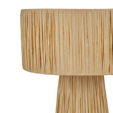 Load image into Gallery viewer, Raffia Look Table Lamp
