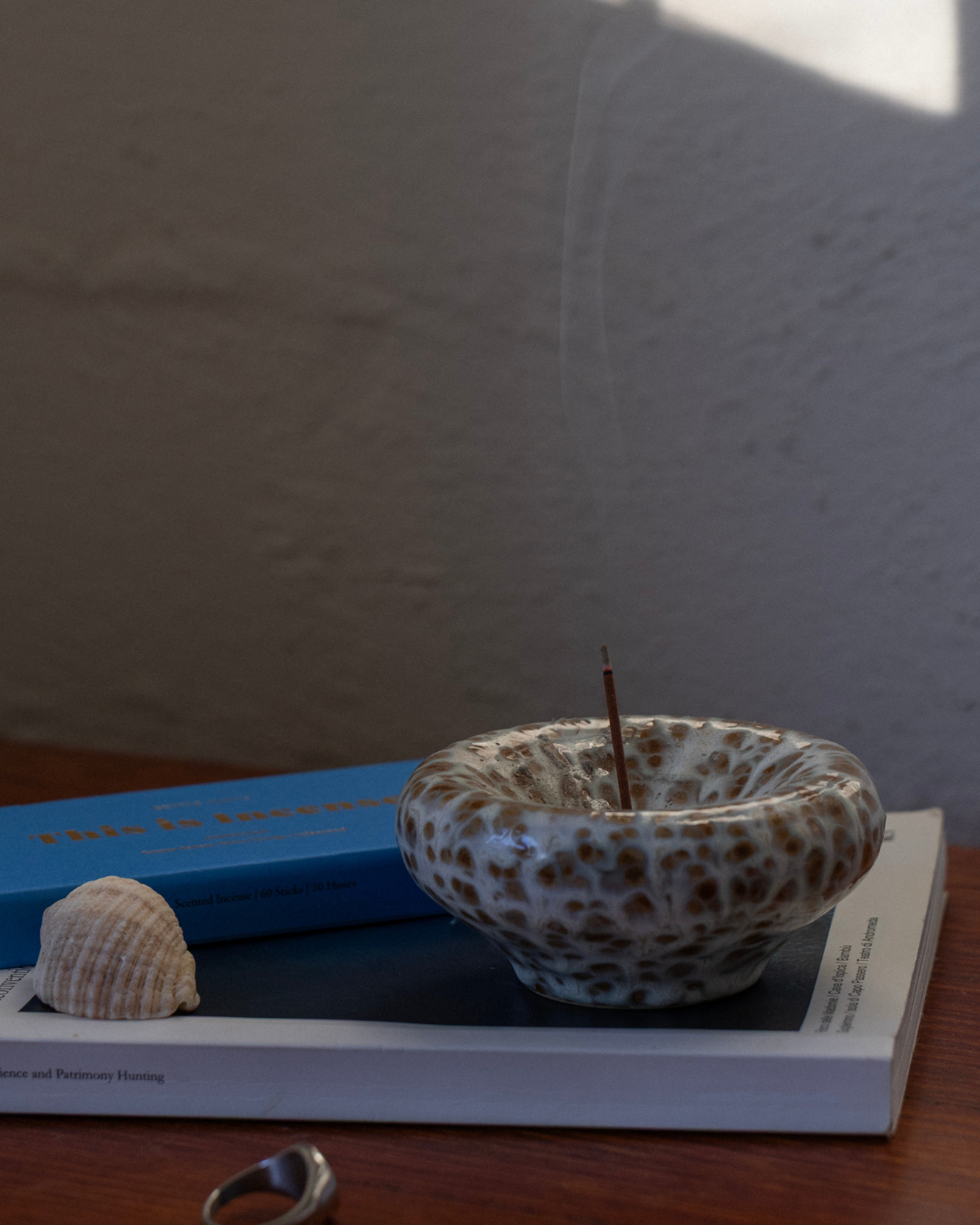 The Vessel Incense Holder - Seafoam