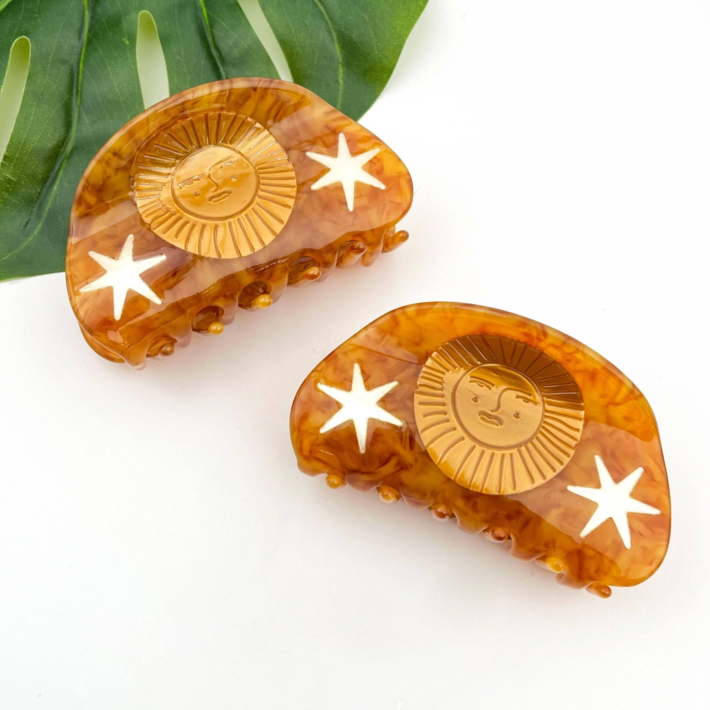 Diva - Sun & Stars Hair Claw Clip