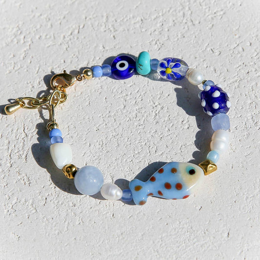 Kingston - Blue Frutti Di Mare Bracelet