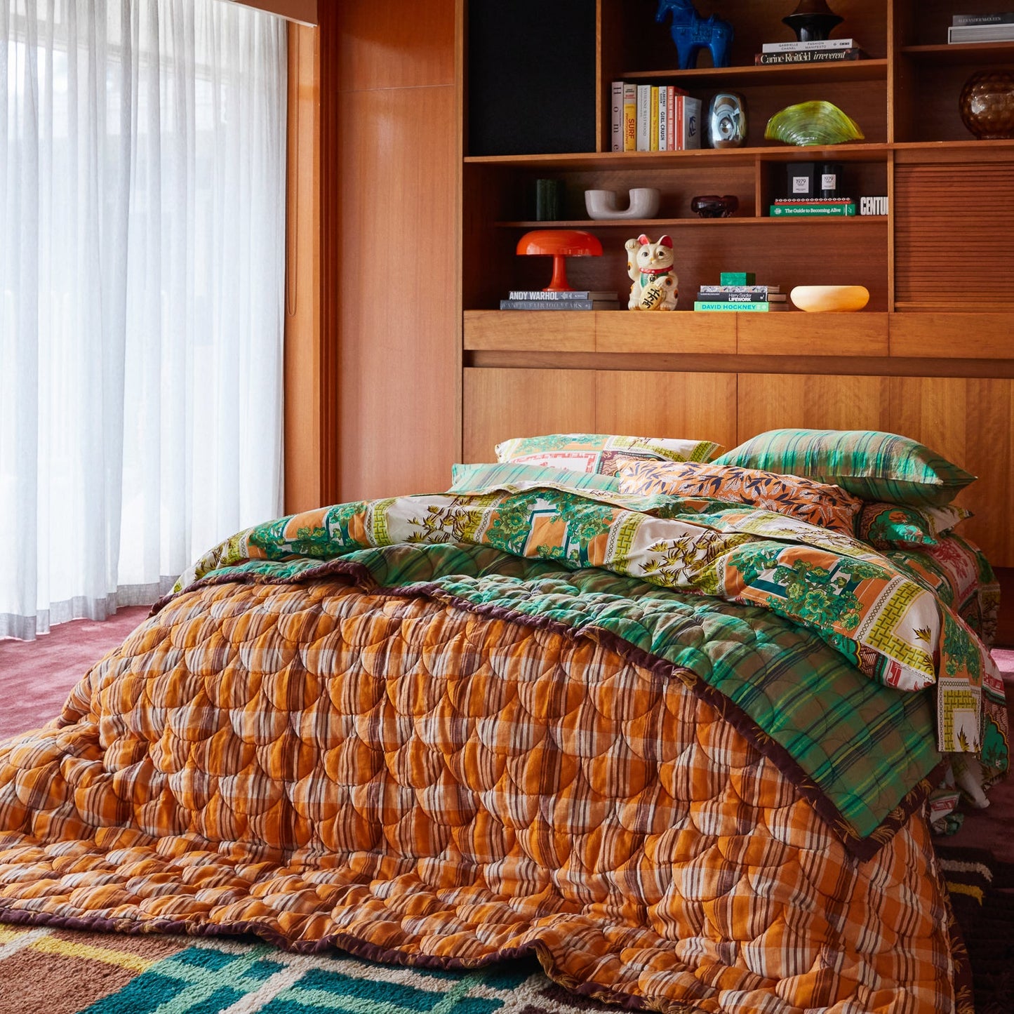 Sage X Clare - Nicolette Coverlet - Juniper