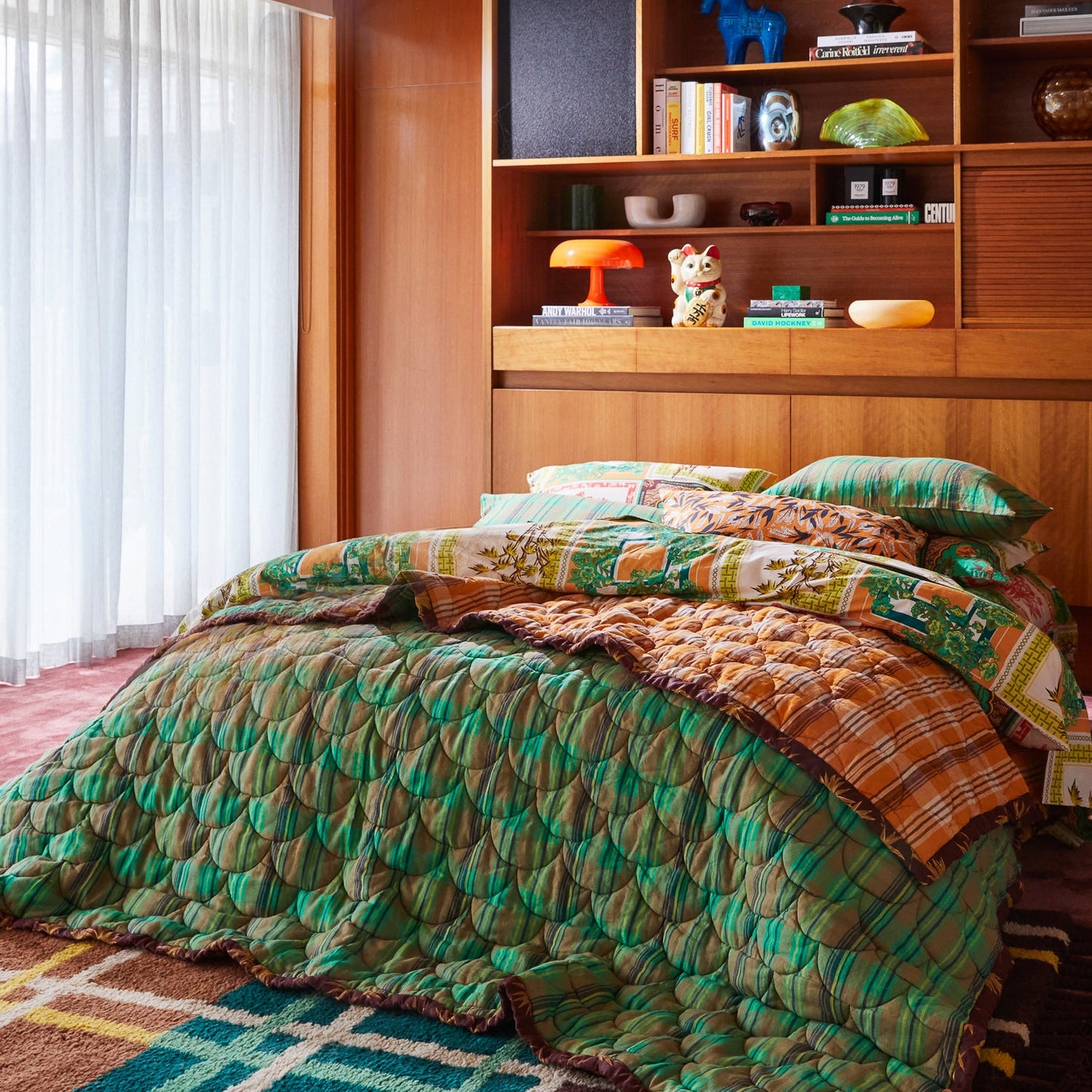 Sage X Clare - Nicolette Coverlet - Juniper