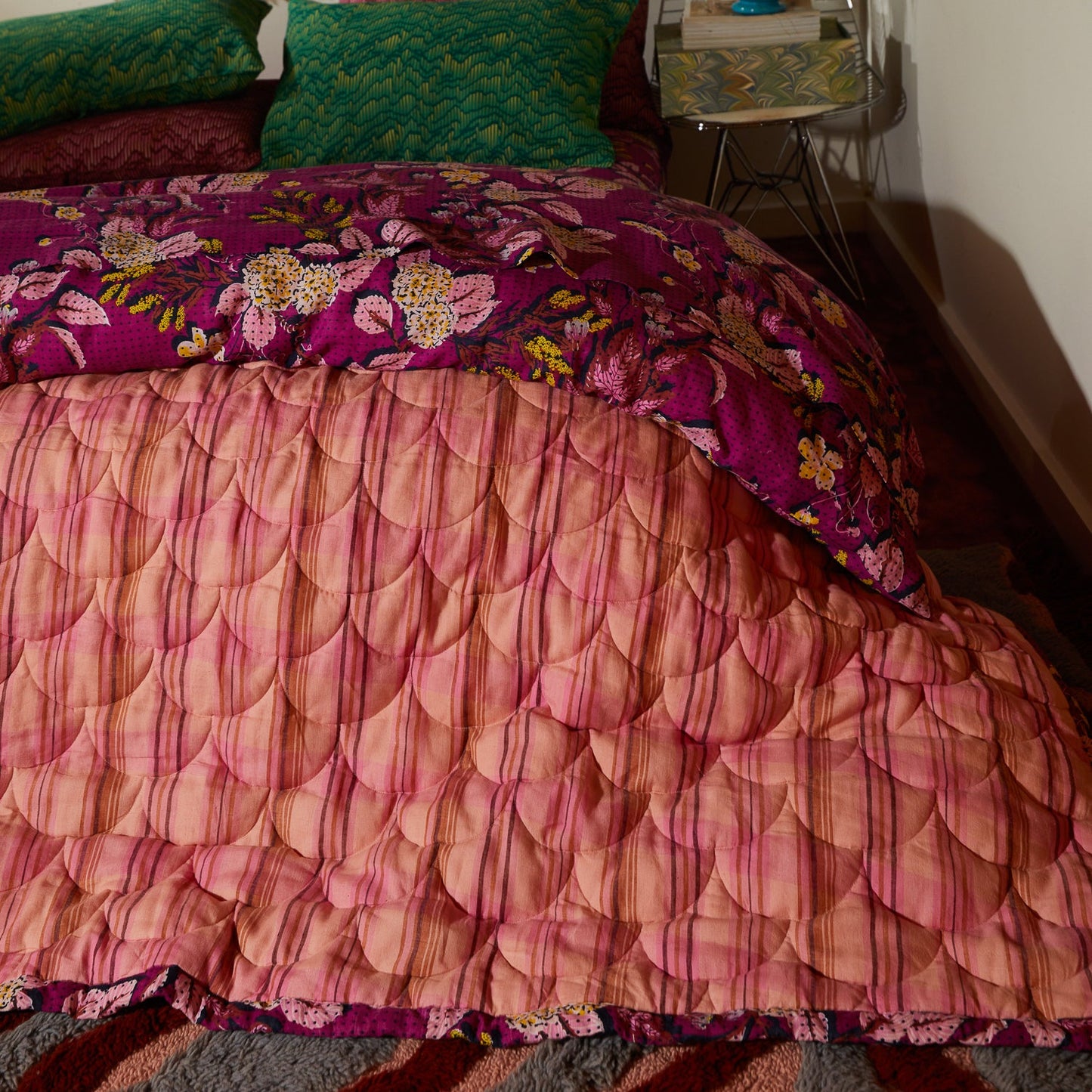 Sage X Clare - Nicolette Coverlet - Poudre