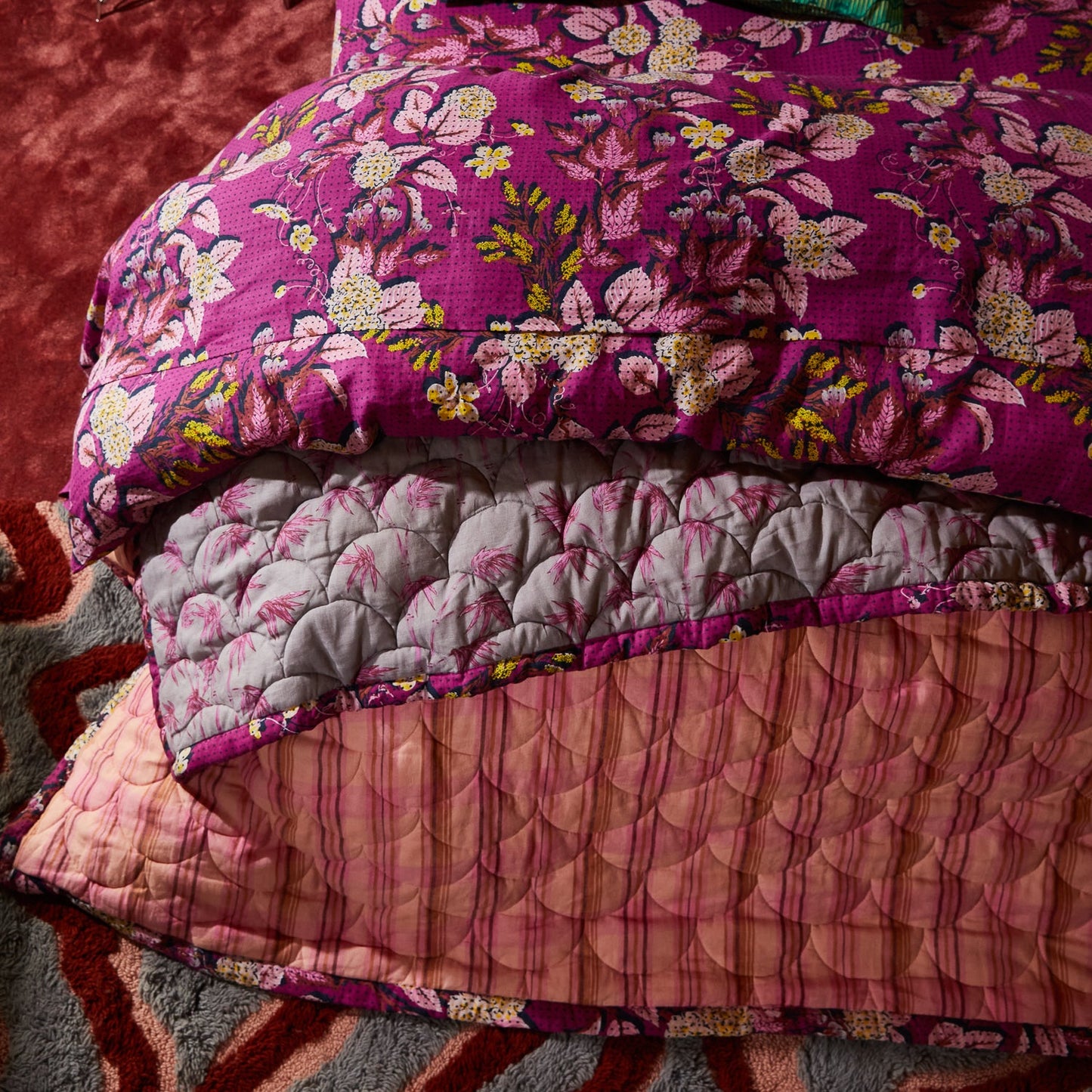 Sage X Clare - Nicolette Coverlet - Poudre