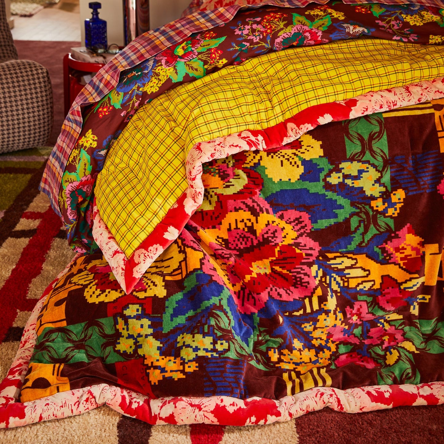 Sage X Clare - Zita Velvet Bedcover