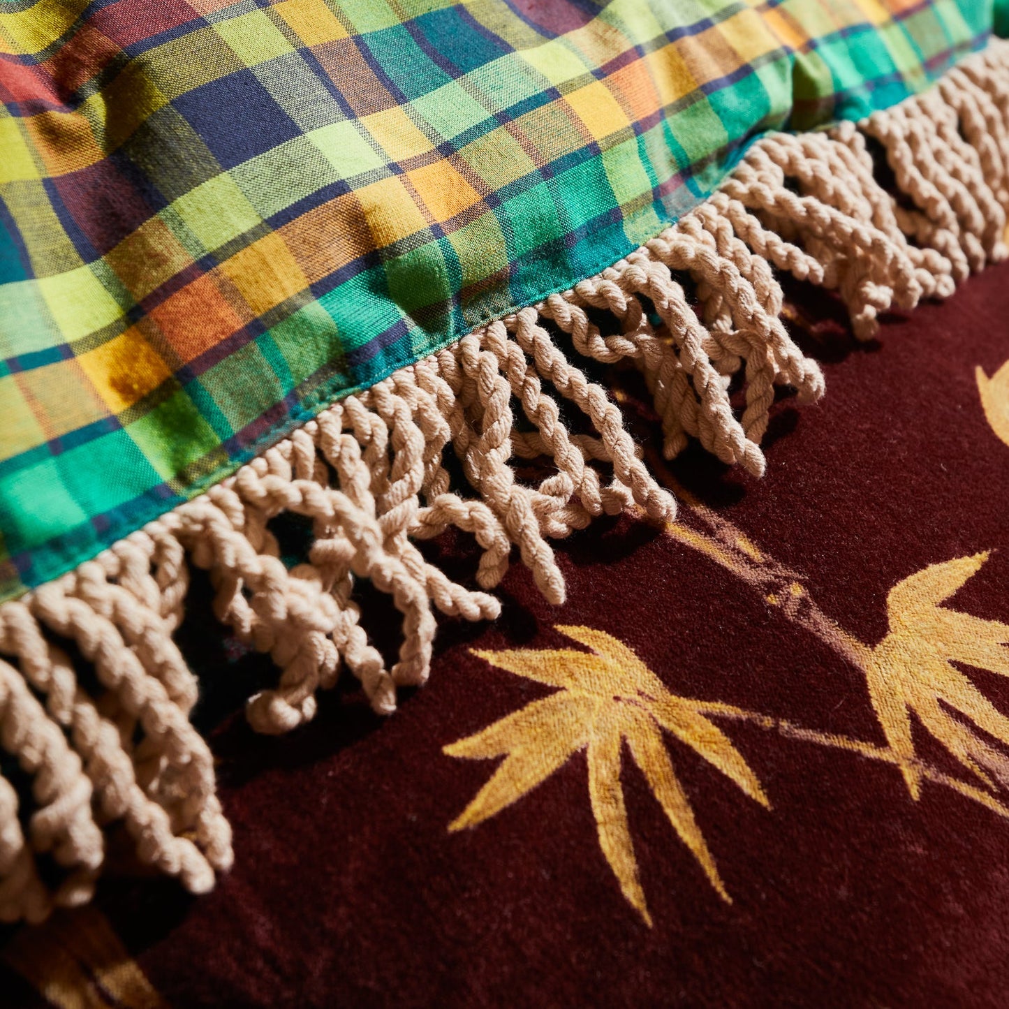 Sage X Clare - Aneta Patchwork Velvet Bedcover