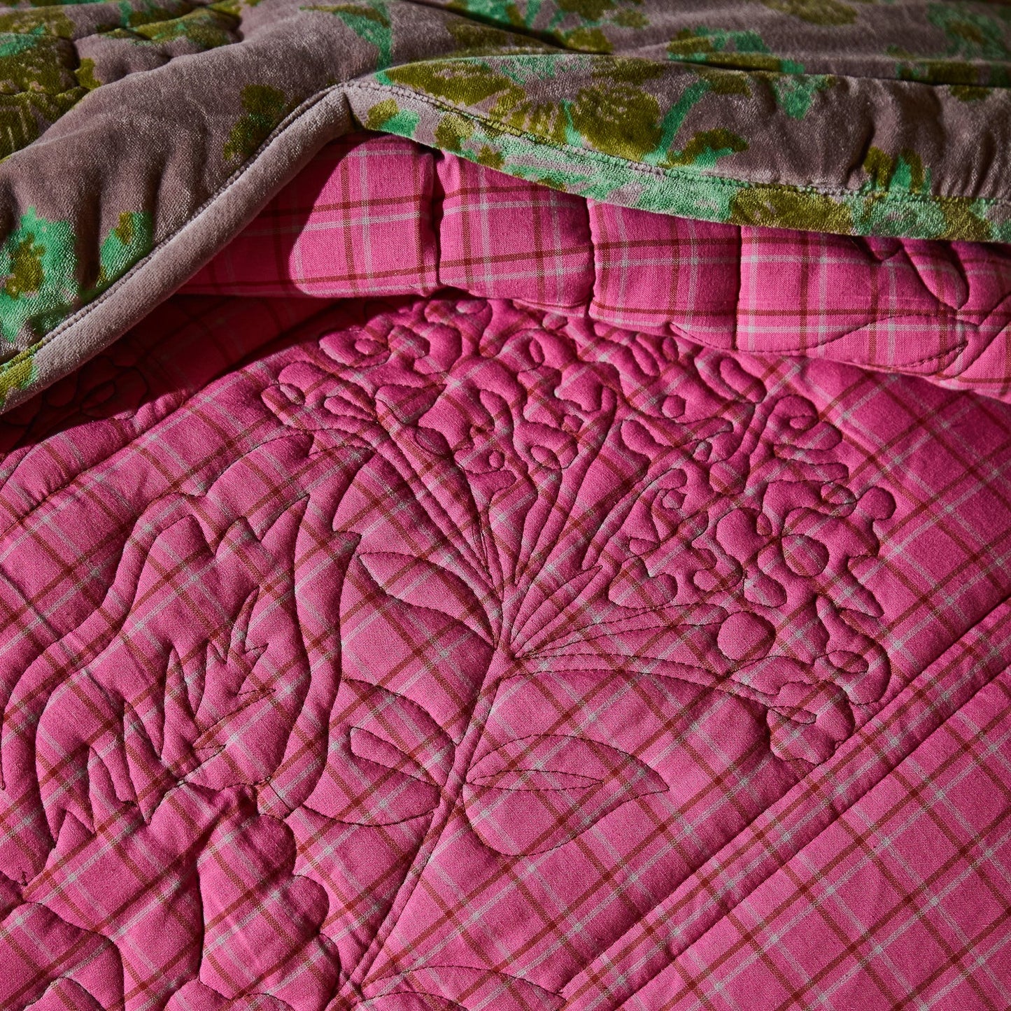 Sage X Clare - Valeria Scalloped Quilted Bedcover