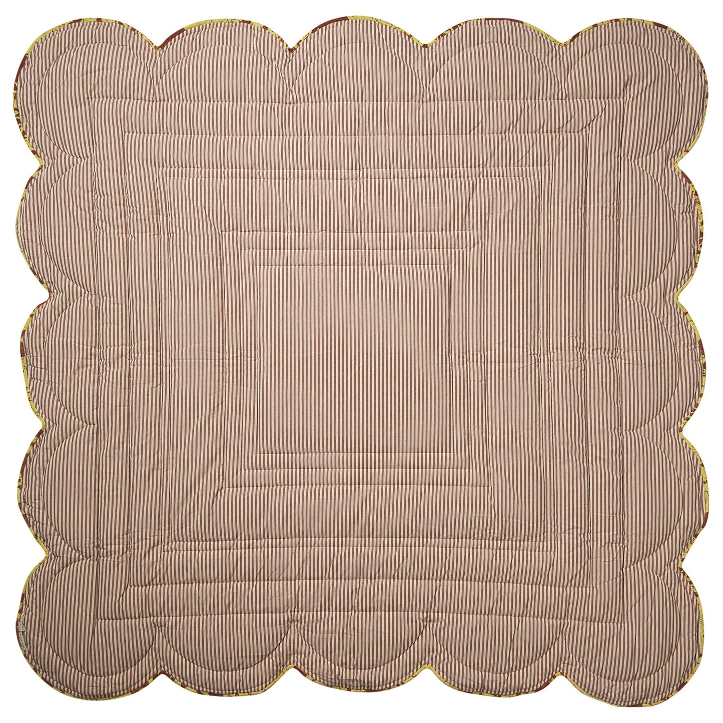 Sage X Clare - Hazel Scalloped Velvet Bedcover
